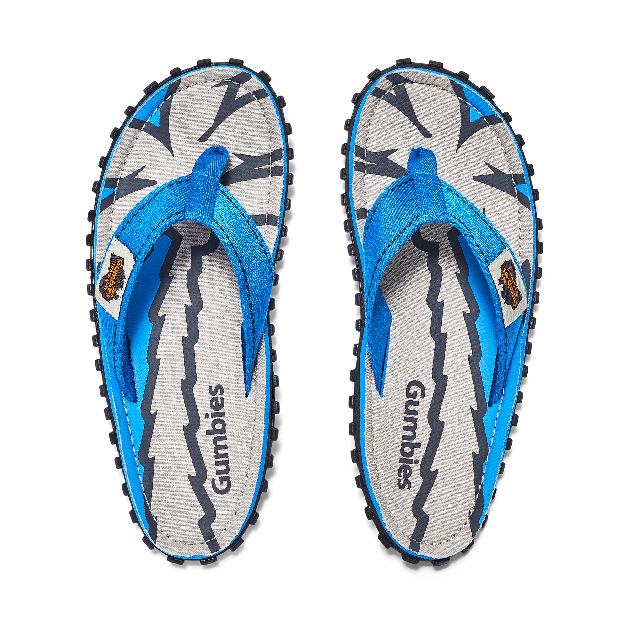 Islander Flip-Flops - Men's - Blue Palms