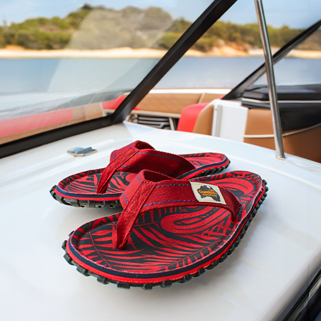 Islander Flip-Flops - Men's - Red G