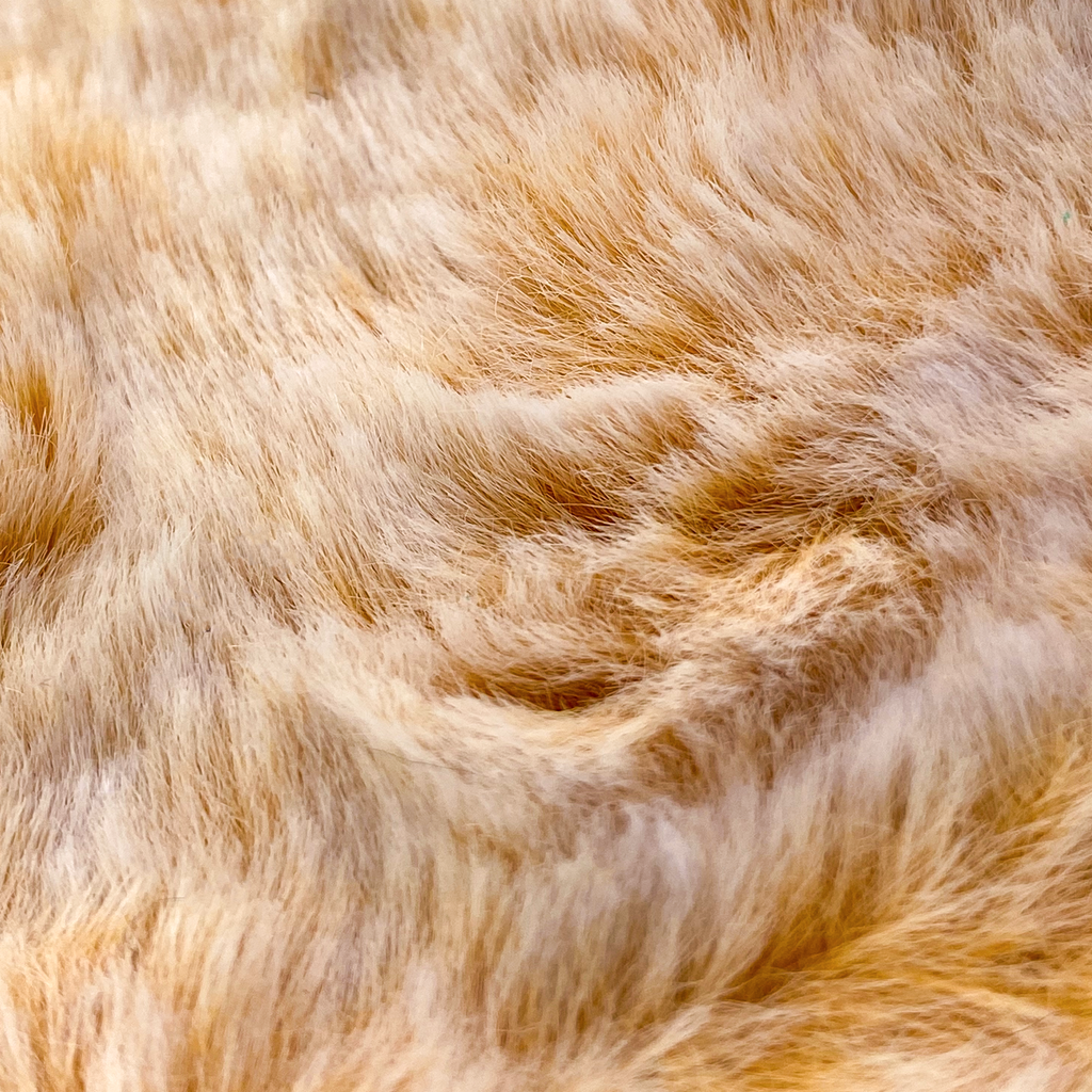 Natural Foam Insoles - Faux Fur - Cream