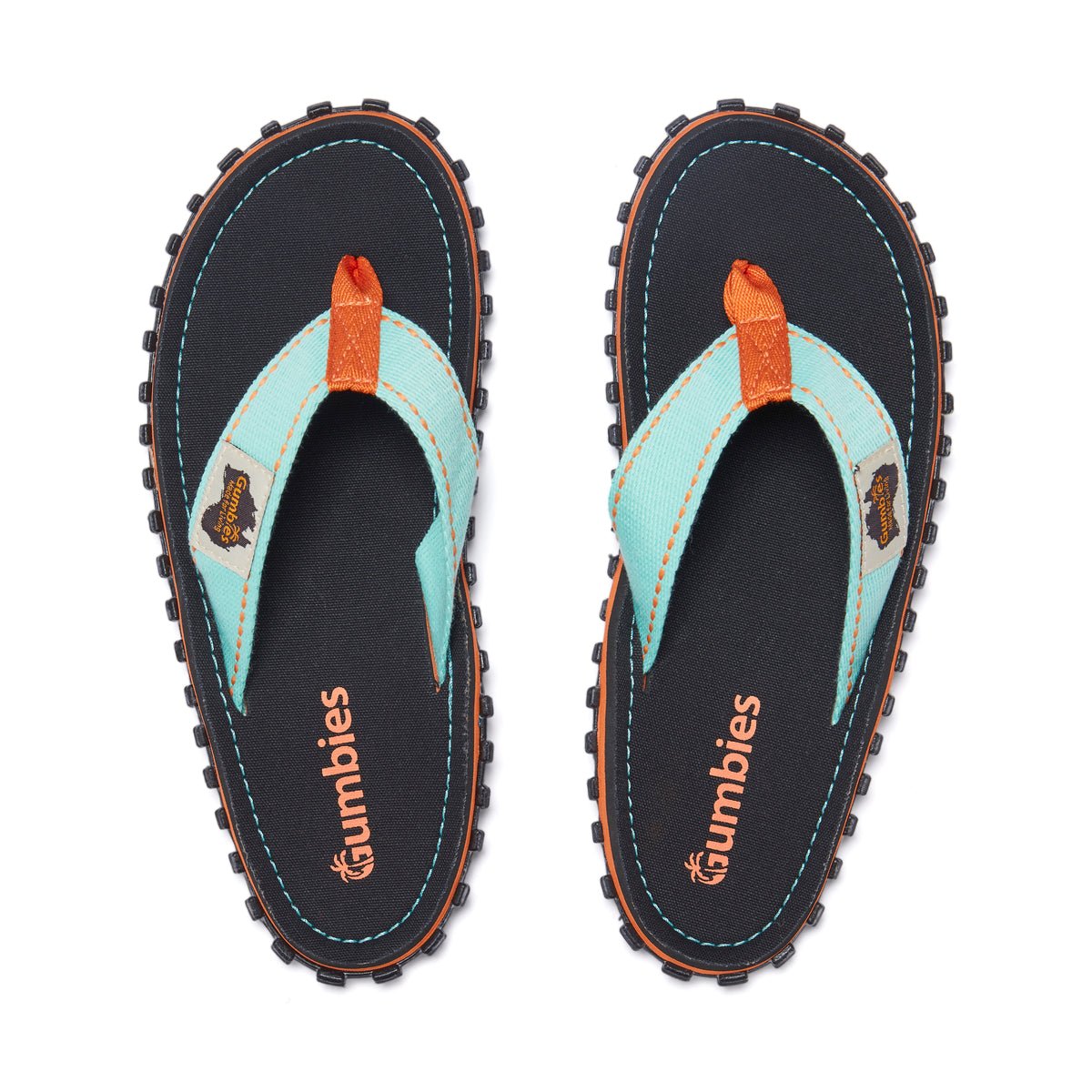 Islander Flip-Flops - Women's - Tricolor Black