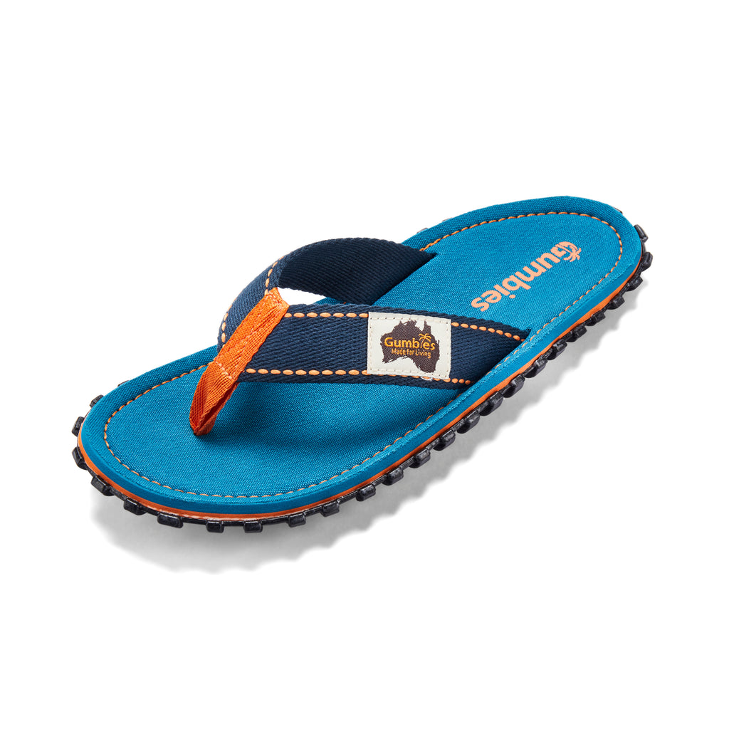 Islander Flip-Flops - Women's - Tricolor Blue