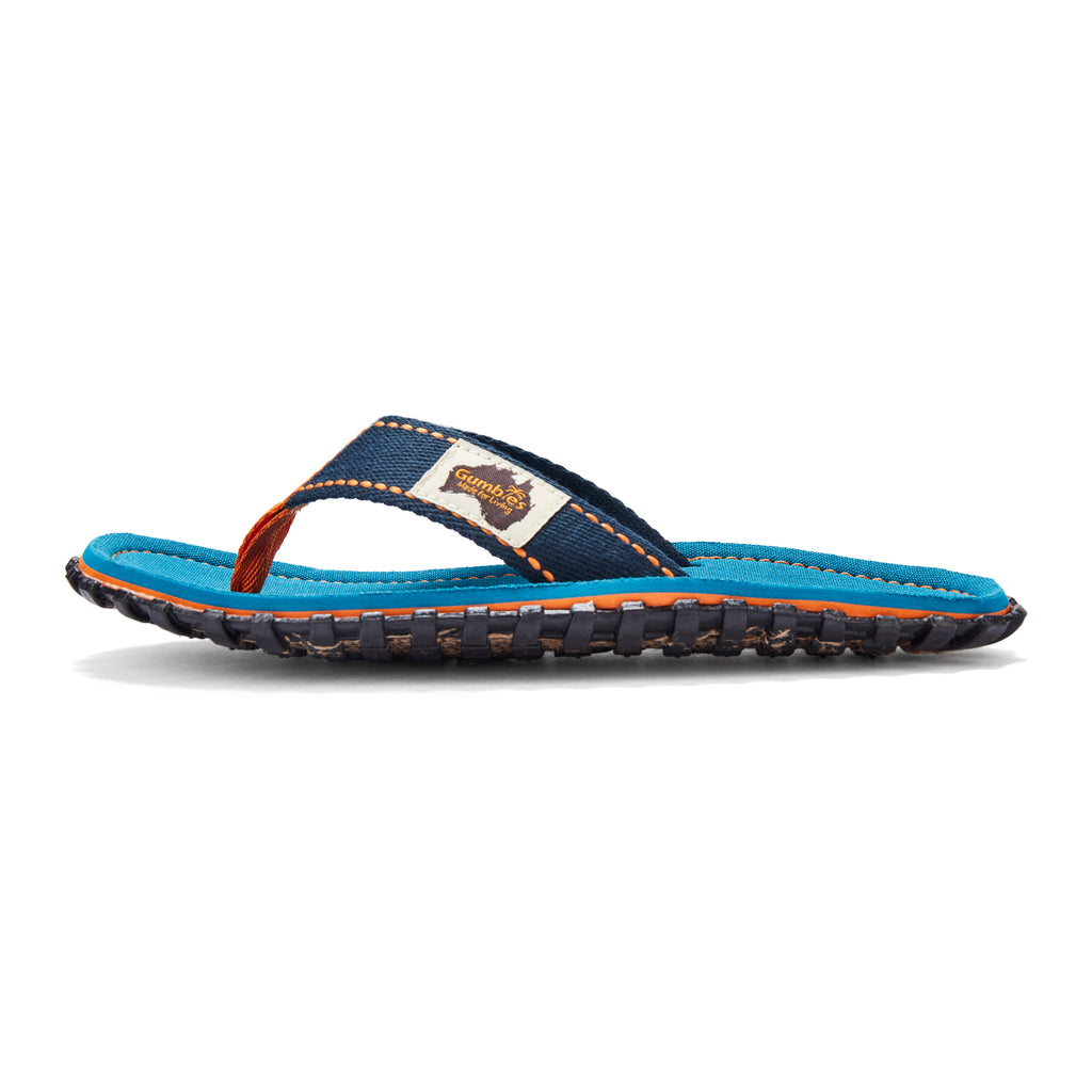 Islander Flip-Flops - Women's - Tricolor Blue