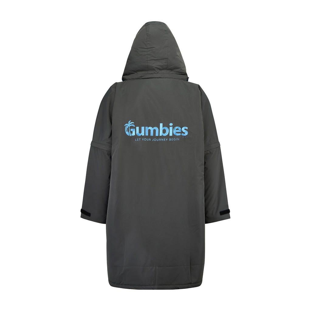 Sports-Cape - Charcoal & Blue