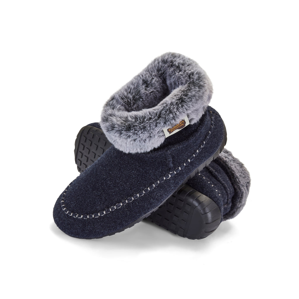 Ossa High - Women's - Navy & Grey
