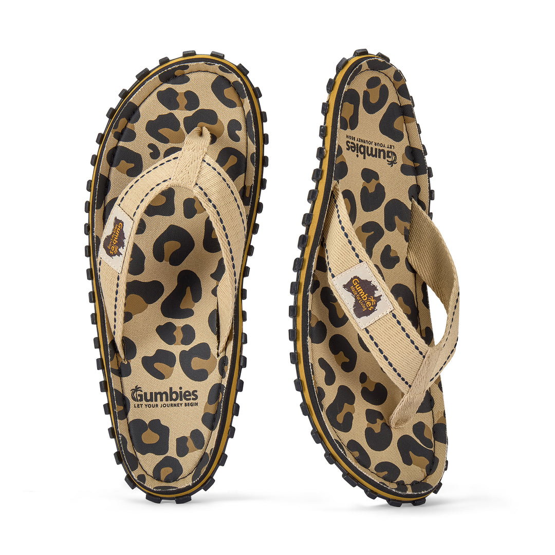 Islander Flip-Flops - Women's - Leopard Print