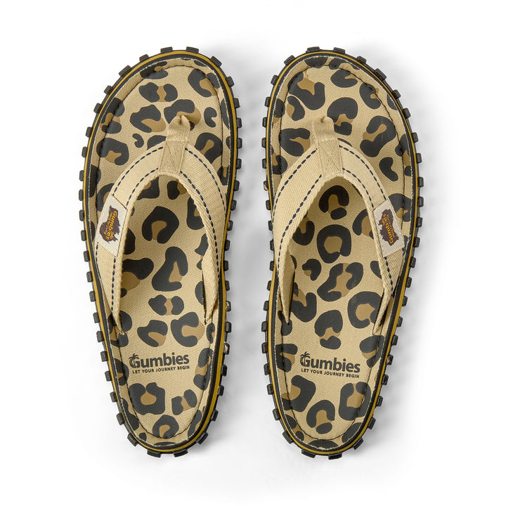 Islander Flip-Flops - Women's - Leopard Print