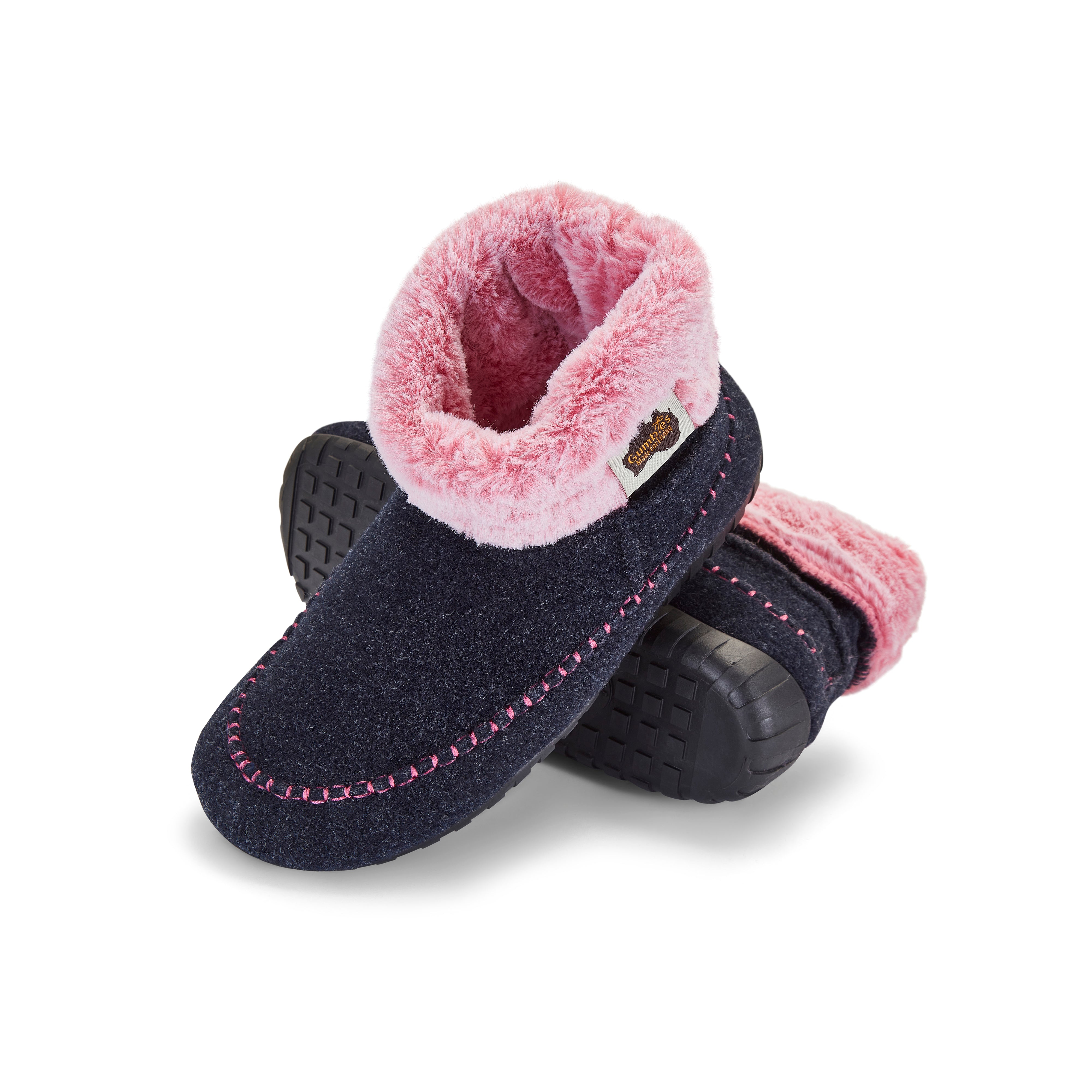 Ossa High - Women's - Navy & Pink
