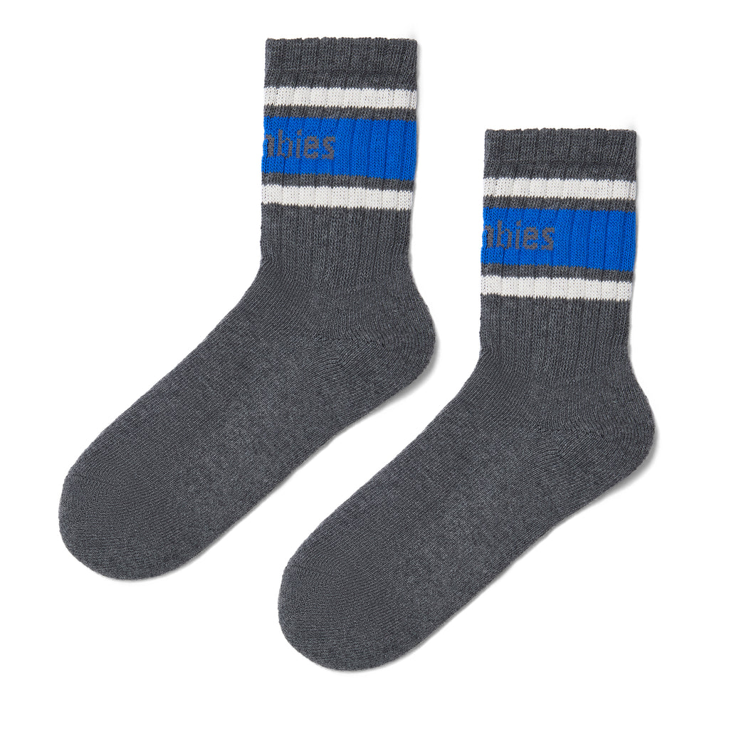 GUM Crew Sock - Men's - Grey & Blue