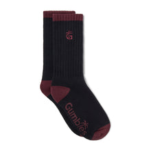 Cushioned Logo Socks - Black & Red