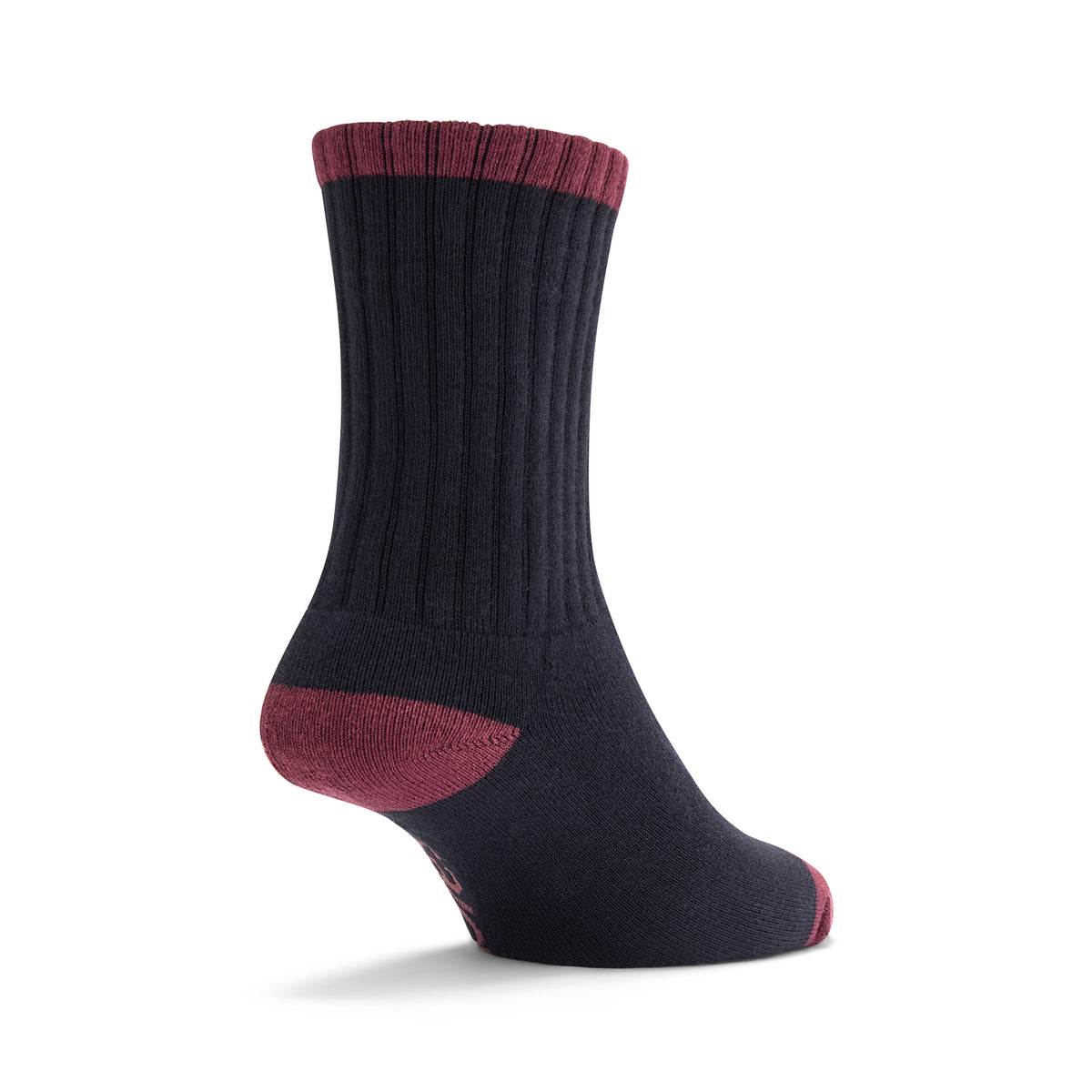 Cushioned Logo Socks - Black & Red