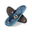 Islander Flip-Flops - Men's - Blue Hibiscus