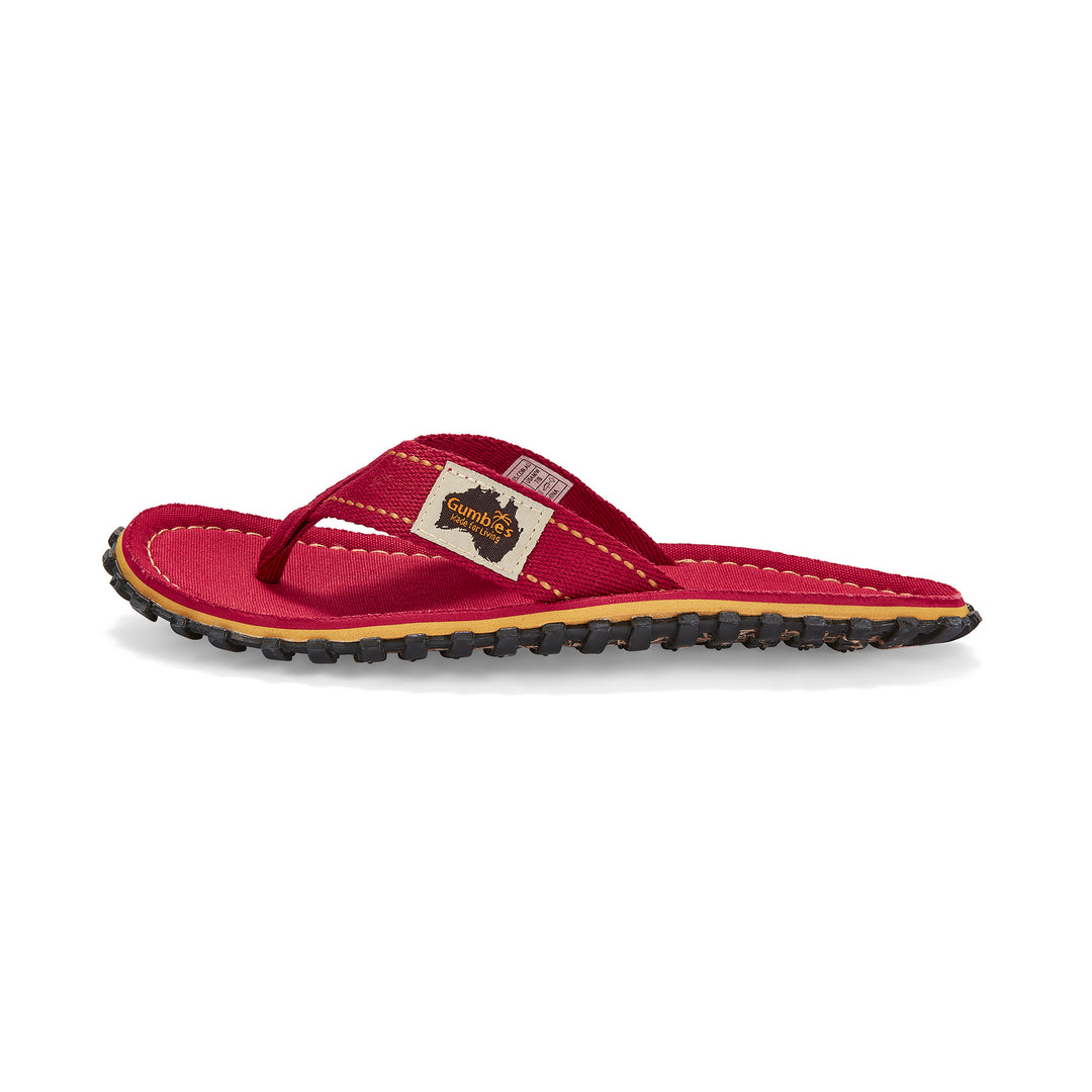 Islander Flip-Flops Men's Classic Red – Gumbies
