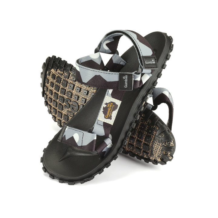 Scrambler Sandals - Women's - Black & Grey