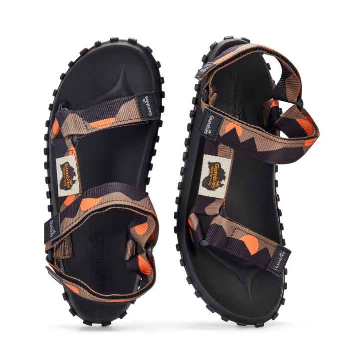 Scrambler Sandals - Men's - Khaki & Orange