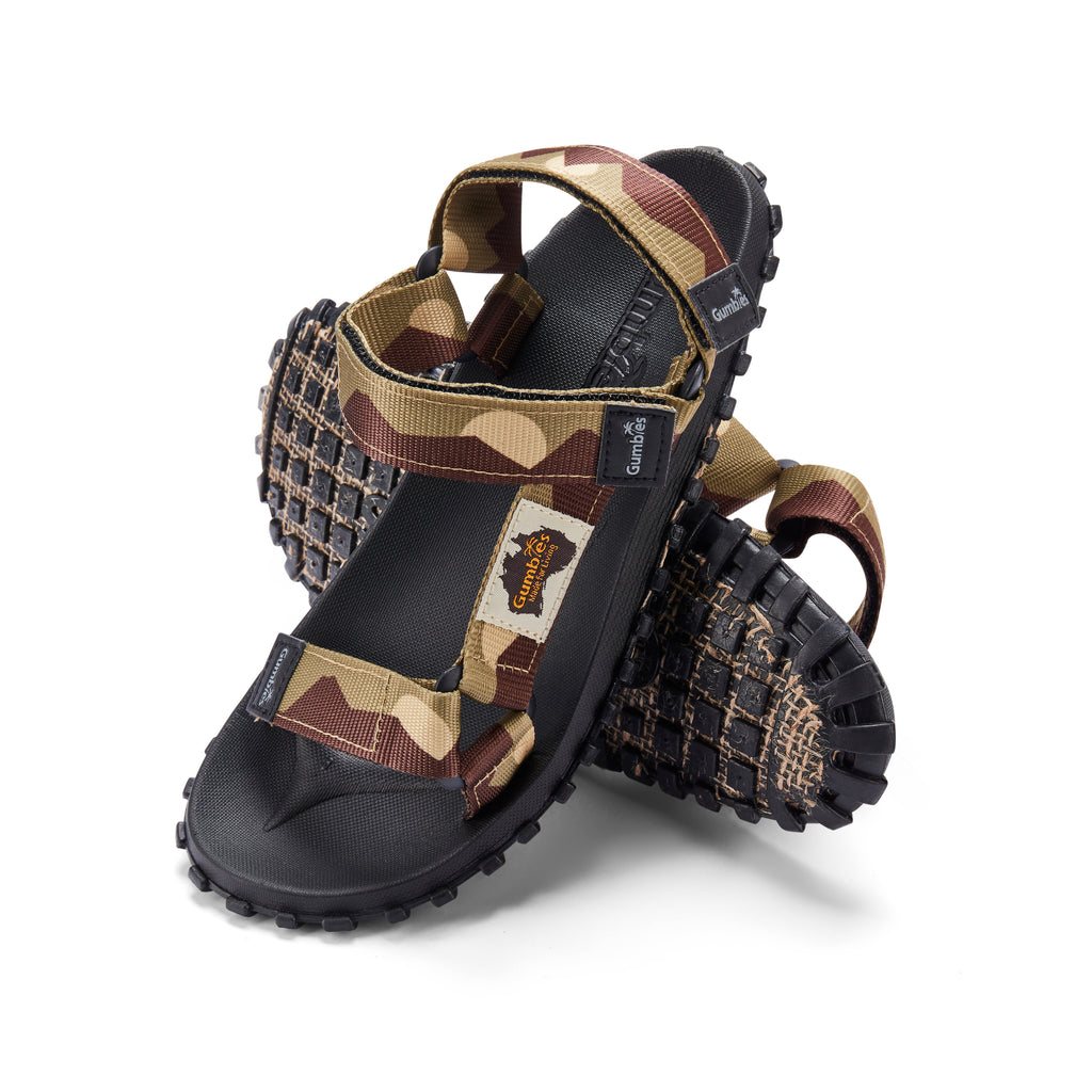 Scrambler Sandals - Men's - Sand & Brown