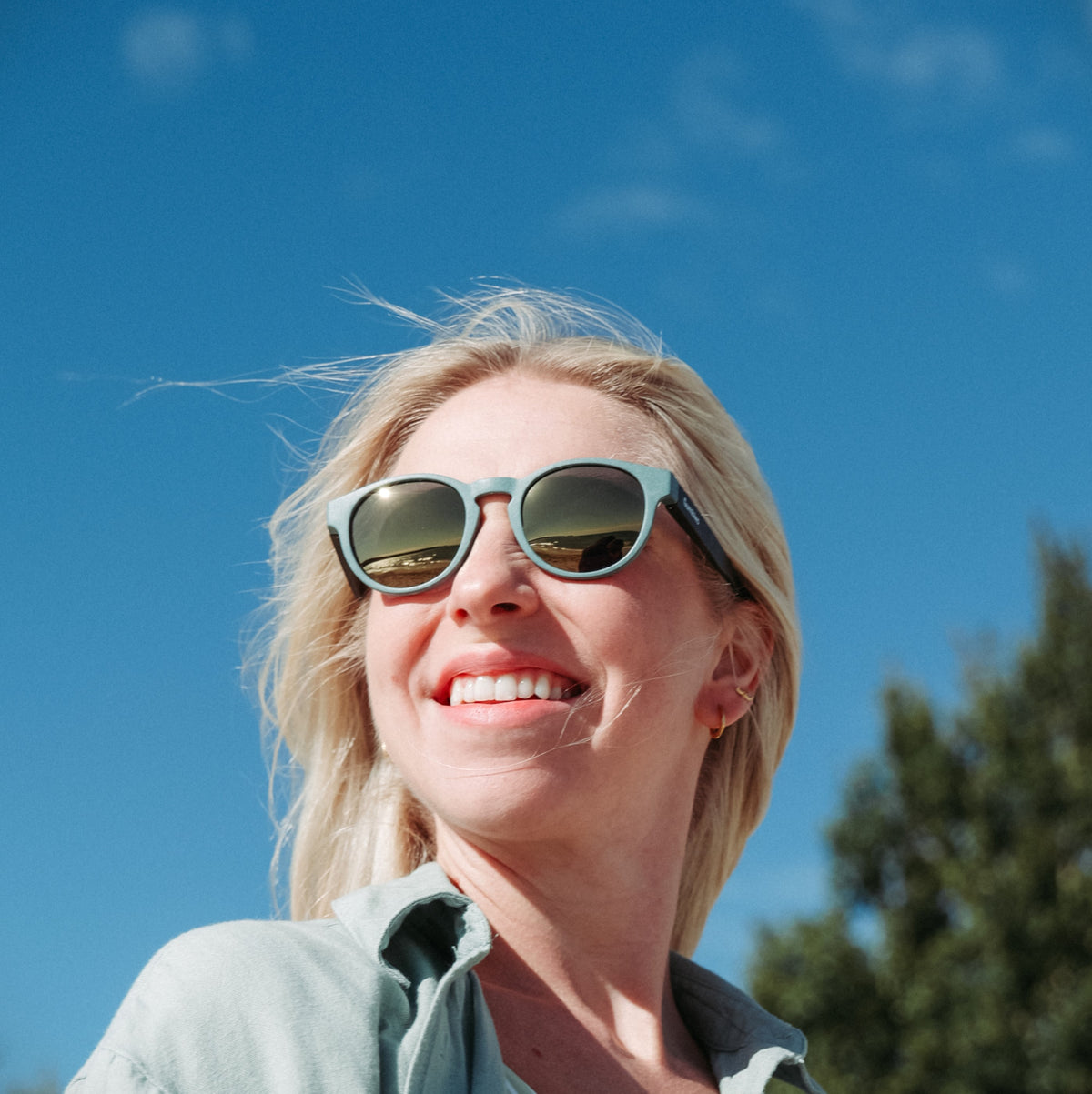 Cradle Sunglasses - Eucalyptus/Shadow