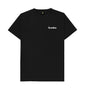 Gumbies Small Full Logo Red Wine/Yellow - Unisex Organic Cotton T-Shirt