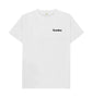 Gumbies Small Full Logo Red Wine/Yellow - Unisex Organic Cotton T-Shirt